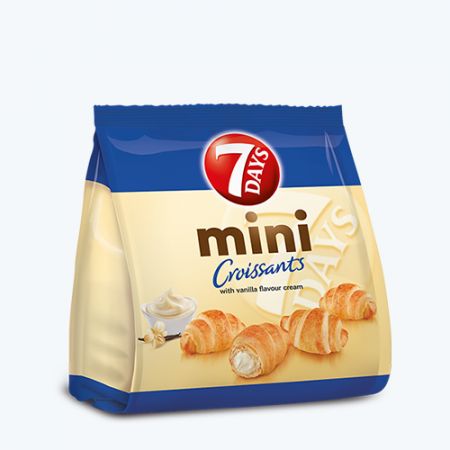 7Days Mini vanilla croissants