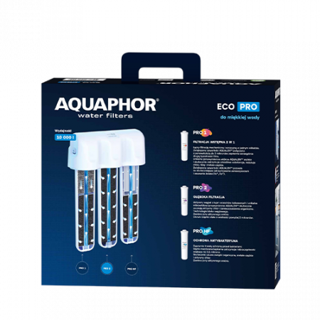 Aquaphor ECO Pro փոխարինվող քարթրիջների հավաքածու (Pro1-Pro2-ProHF)
