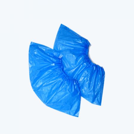 Disposable plastic shoe covers 100 pcs