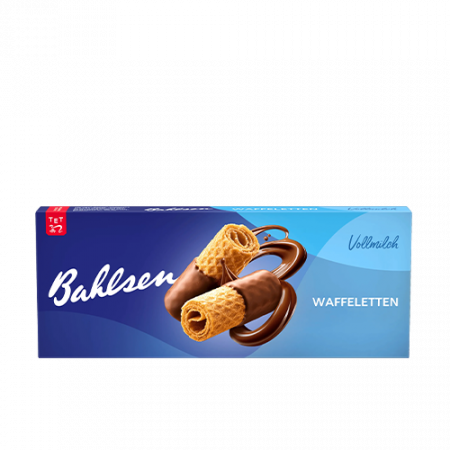 Bahlsen waffeletten շոկոլադեպատ վաֆլե ձողիկներ 100գ