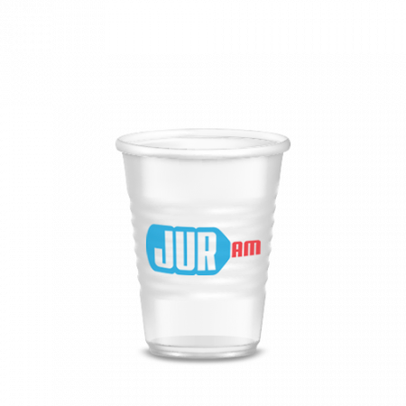 Clear plastic cup 170ml