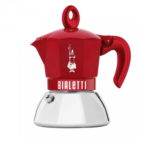 Bialetti Moka Induction coffee red maker 280 ml