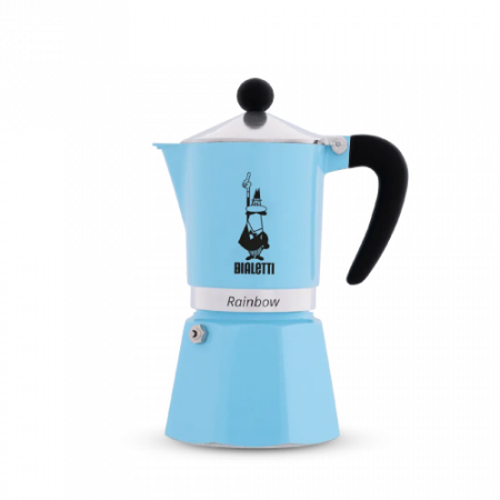 Bialetti Rainbow blue coffee maker 130ml