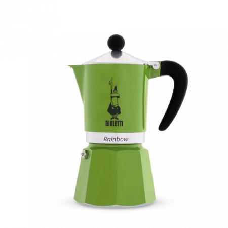 Bialetti Rainbow green coffee maker 130ml
