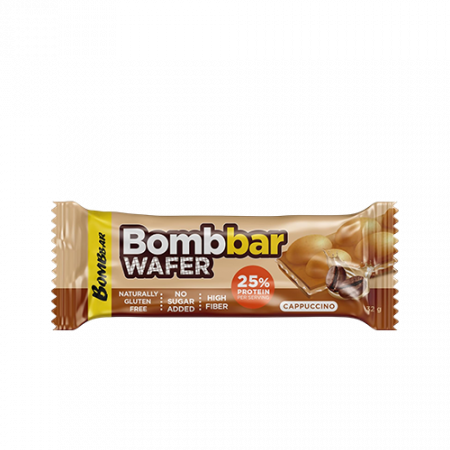 Bombbar Protein 25% կապուչինո վաֆլե բատոն 45գ