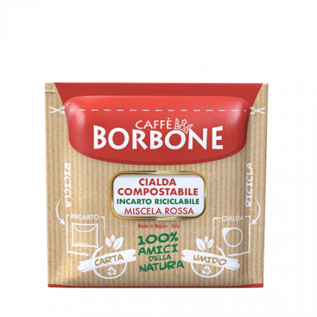 Borbone Rossa blend paper pods 50 psc