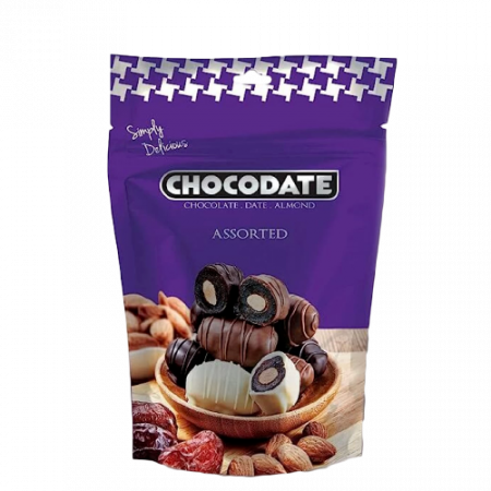 Chocogate Assorted chocolate dates 250g