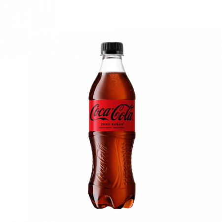 Coca Cola առանց շաքար գազավորված ըմպելիք 0.5լ
