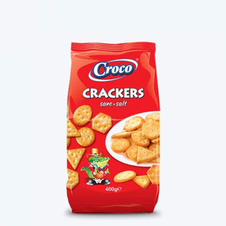 Croco salt crackers 400g