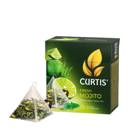 Curtis Fresh Mojito чай зеленый в пирамидках