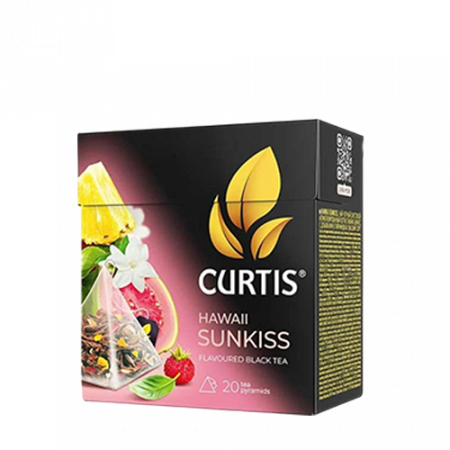 Curtis Hawaii Sunkiss սև թեյ բրգաձև ծրարիկով