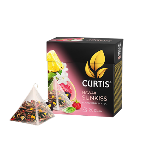 Curtis Hawaii Sunkiss սև թեյ բրգաձև ծրարիկով