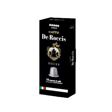 De Roccis Deciso պարկուճային սուրճ 10 հատ

