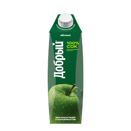 Добрый natural apple Juice 1l