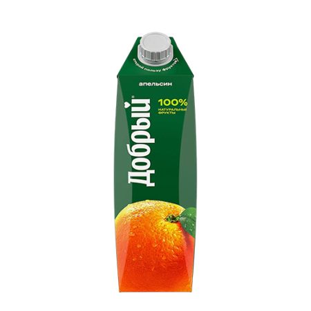 Добрый orange natural juice 1l