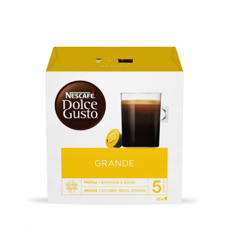 Dolce Gusto Grande coffee capsules 16pcs