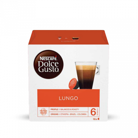 Dolce Gusto Lungo coffee capsules