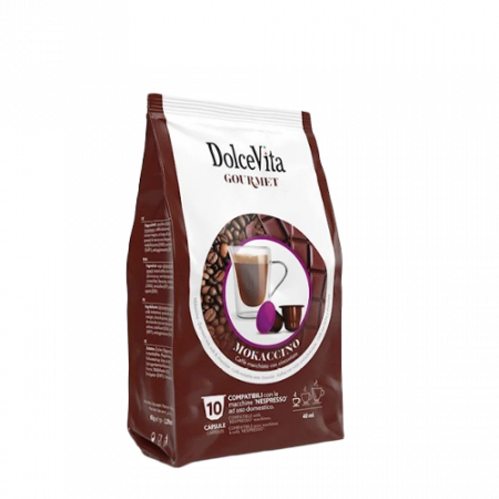 Dolce Vita Mokaccino coffee capsules 10 pcs