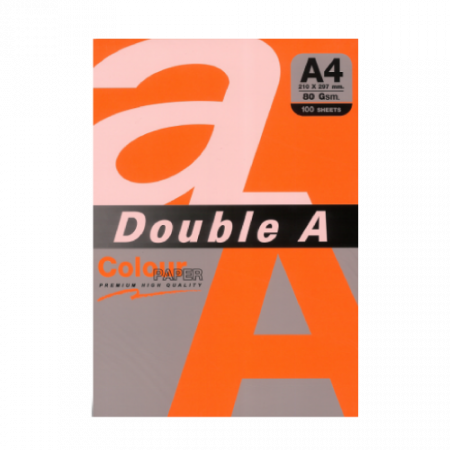 Double A orange paper A4 