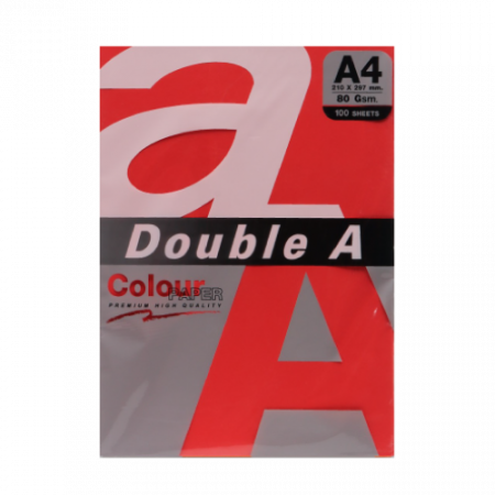 Double A красная бумага A4