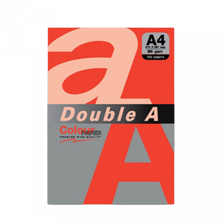Double A կարմիր թուղթ A4