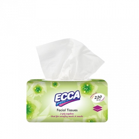 Ecca Premium 2ply tissue 220 sheets