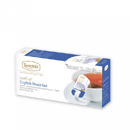 Ronnefeldt LeafCup English Breakfast tea 15 bags