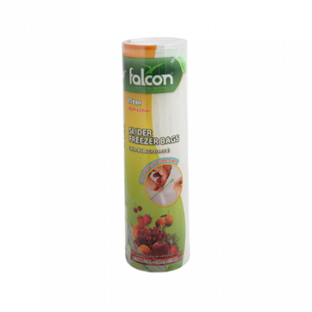 Falcon Slider Zip փականով սննդի տոպրակներ 32×22 սմ 25 հատ