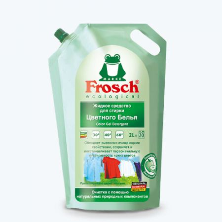 Frosch washing gel for colored clothes 2l