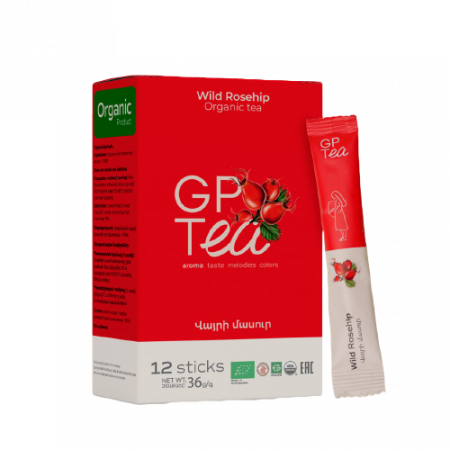 GPTea Органический экстракт шиповника в стиках 12шт