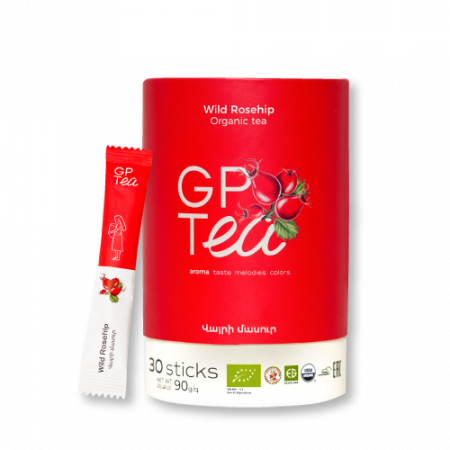GPTea Wild rasehip tea sticks 30 pcs