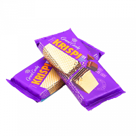 Grand Candy Криспи шоколадные вафли 300г
