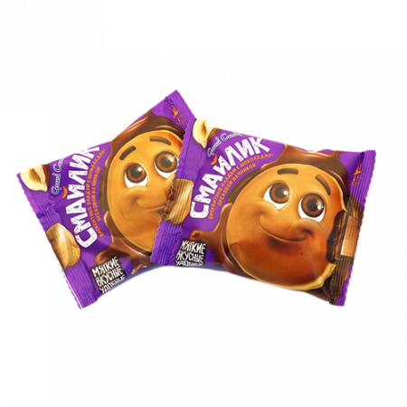 Grand Candy Смайлик с шоколадной начинкой 40г
