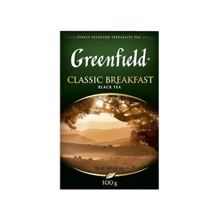 Greenfield Classic Breakfast սև թեյ 100գ