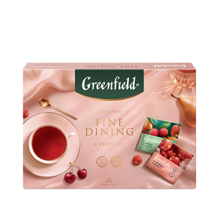 Greenfield Fine Dinig Collection թեյերի հավաքածու 6 տեսակ 30 հատ
