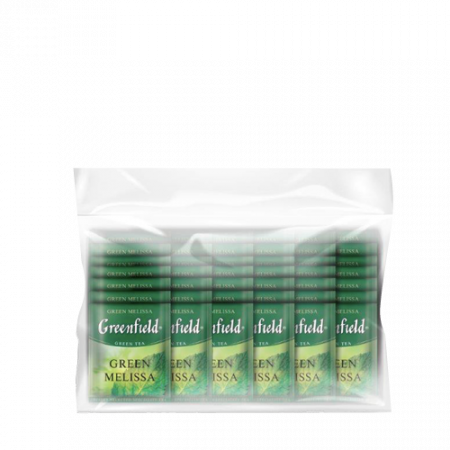 Greenfield Green Melissa чай зеленый 100 пакетиков