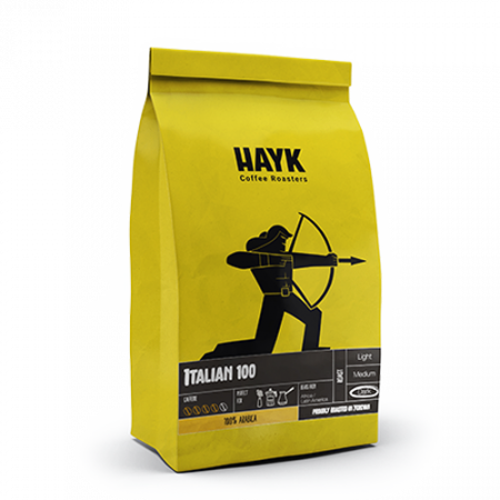 Hayk Coffee Italian 100 հատիկավոր սուրճ 1կգ
