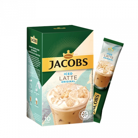  Jacobs iced latte original Լուծվող սուրճ 10հատ