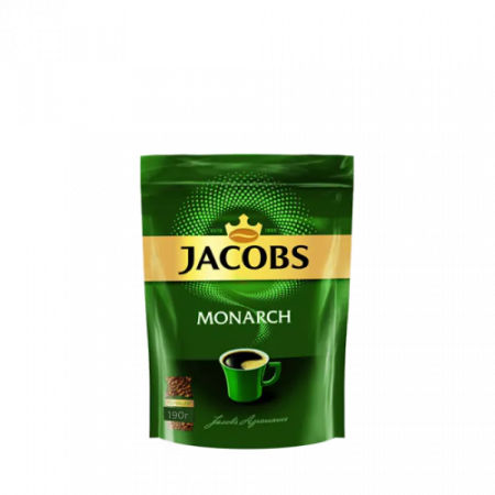 Jakobs Monarch ZIP լուծվող սուրճ 190գր