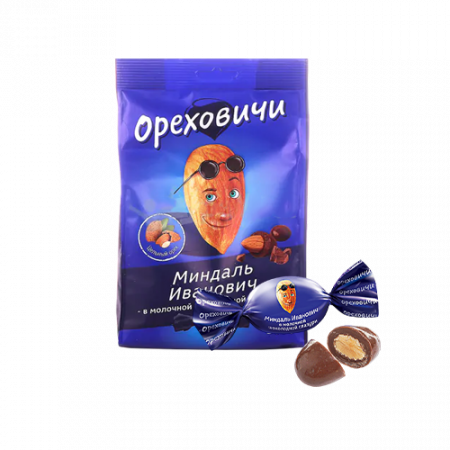 Яшкино Миндаль շոկոլադե կոնֆետներ 500գր