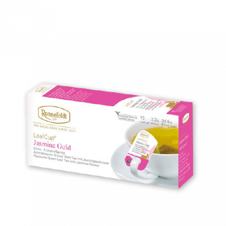 Ronnefeldt LeafCup Jasmine Gold чай в пакетиках 15шт