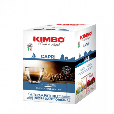 Kimbo Meraviglie del Gusto Capri coffee capsules 50 pcs