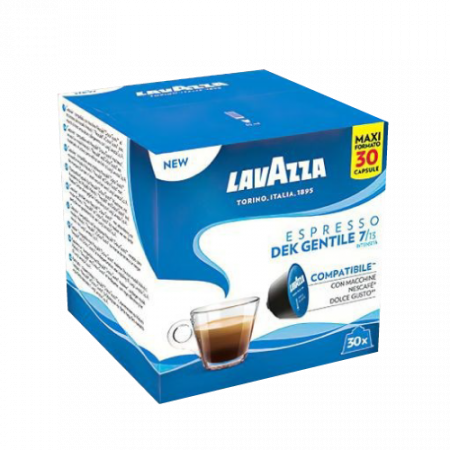 Lavazza Espresso DEK Gentile coffee capsules 30 pcs
