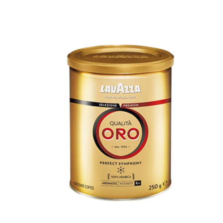 Lavazza Qualita Oro խոշոր աղացած սուրճ թիթեղյա տարայով 250գ
