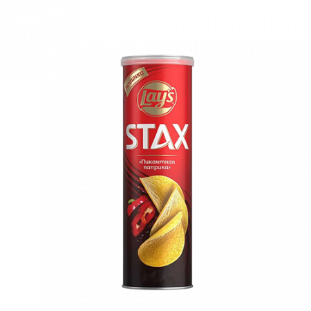 Lays Stax պապրիկայի չիպս 140գ