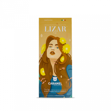 Lizar Caramel պարկուճային սուրճ