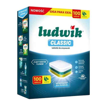 Ludwik Classic սպասք լվանալու մեքենայի հաբեր 100 hատ
