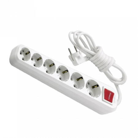 Makel extension cord 3m 6 places