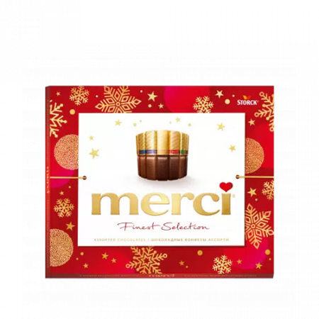 Merci շոկոլադե կոնֆետների հավաքածու 250գր