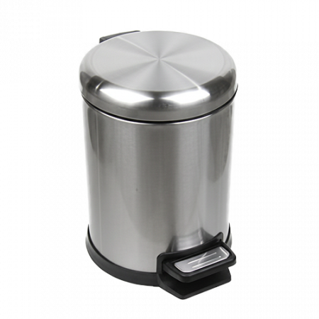 Металлическое мусорное ведро 12л

